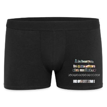 Passion du Métier Bancaire Collage - Boxer Homme - noir - Devant