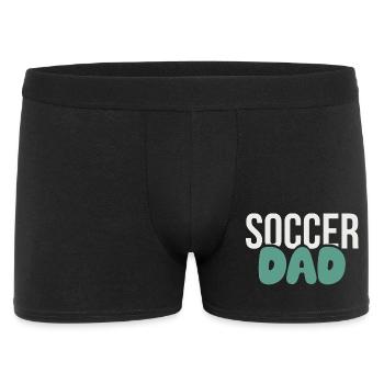 Football Style Papa Audacieux - Boxer Homme - noir - Devant