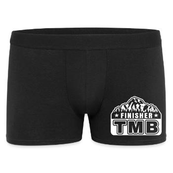 TMB Trek Alps Finisher Hiker Gift - Men's Boxer Shorts - black - Front