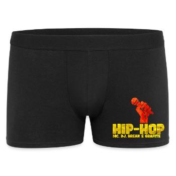 Hip Hop Fist Basketball Tee - Men's Boxer Shorts - black - Front