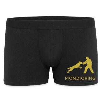 Mondioring Hundesport - Männer Boxer Shorts - Schwarz - Vorne
