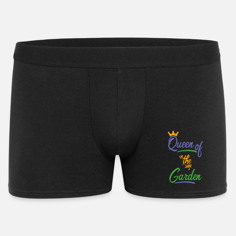 Garten - Männer Boxer Shorts - Schwarz