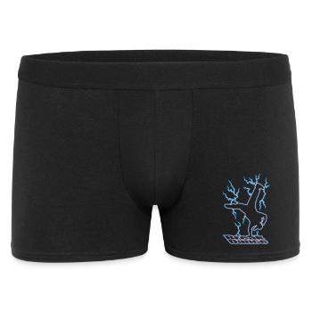 Electric breakdance - Men's Boxer Shorts - black - Front