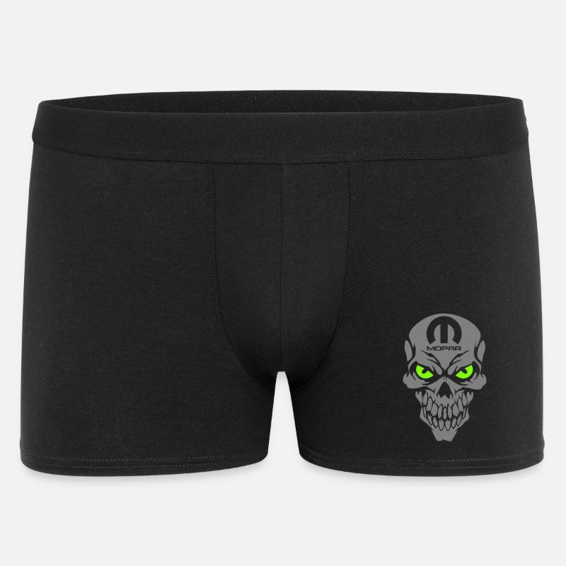 Mopar Skull - Männer Boxer Shorts - Schwarz