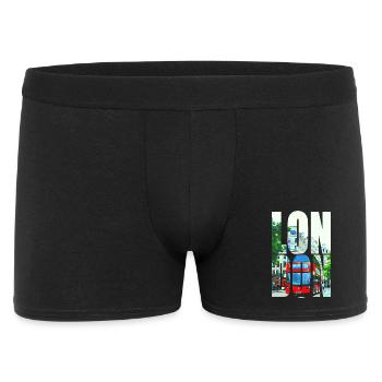 LONDON - Boxer Homme - noir - Devant