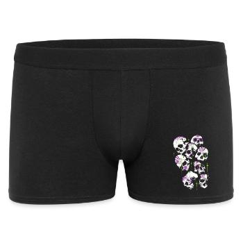 Crânes Crâne Halloween Crânes de sucre - Boxer Homme - noir - Devant