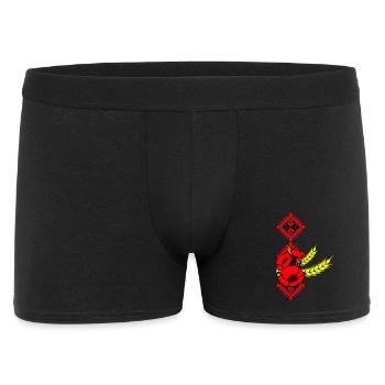 Motif Ukraine - Boxer Homme - noir - Devant