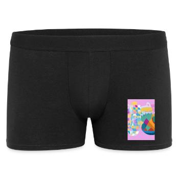 Formes et motifs - Boxer Homme - noir - Devant