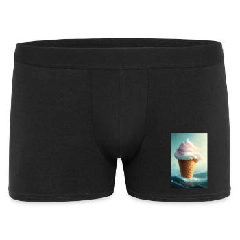 Glace - Boxer Homme - noir - Devant
