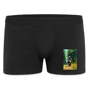 Motocross Riding - Men's Boxer Shorts - black - Front