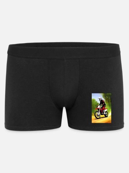 Motocross Riding - Men's Boxer Shorts - black