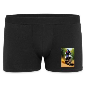 Motocross Riding - Men's Boxer Shorts - black - Front