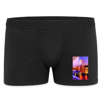 Bridges in London - Men's Boxer Shorts - black - Front