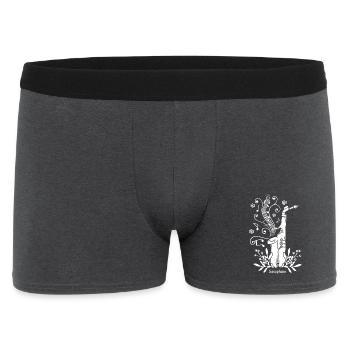 Saxophone Music Instrument Jazz - Boxer Homme - charbon - Devant