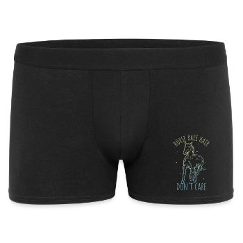 design de cheval - Boxer Homme - noir - Devant