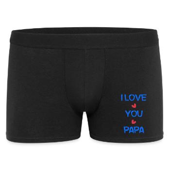 CHRISTMAS. YEAR. ANNIVERSARY. RETIREMENT. DAD. MAMAM. - Men's Boxer Shorts - black - Front