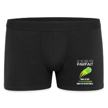 Tennisman Pas Parfait - Boxer Homme - noir - Devant