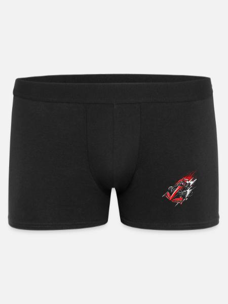 Formel-Rennwagen | High-Speed-Racing-Artwork - Männer Boxer Shorts - Schwarz