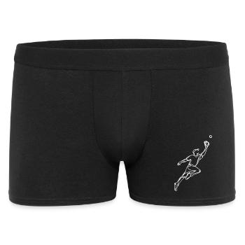 Baseball player drawing - Men's Boxer Shorts - black - Front