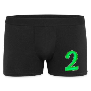 2 - Men's Boxer Shorts - black - Front