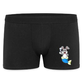 Bunny Mermaid - Men's Boxer Shorts - black - Front