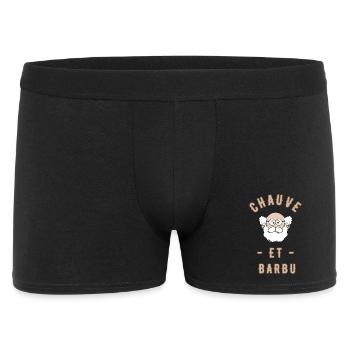 Bald and bearded - Men's Boxer Shorts - black - Front