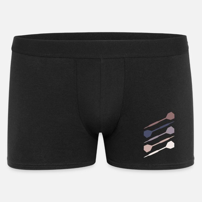 Fléchettes Fléchettes Joueur de fléchettes - Boxer Homme - noir