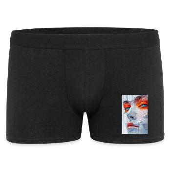 Fractemora - Men's Boxer Shorts - black - Front