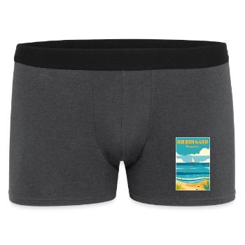 Bjerregard, Danemark - Boxer Homme - charbon - Devant