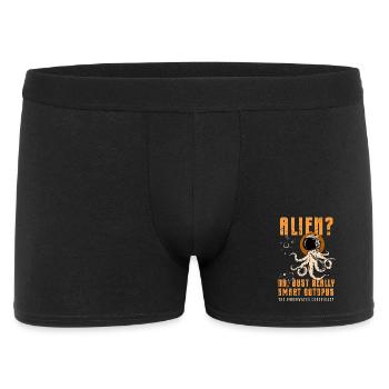 Étranger? Non, juste Smart Octopus - Boxer Homme - noir - Devant