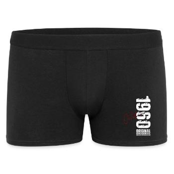 65th Birthday Original October Vintage 1960 - Men's Boxer Shorts - black - Front