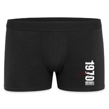 55th Birthday Original October Vintage 1970 - Men's Boxer Shorts - black - Front