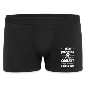 Dicton de chien dalmatien - Boxer Homme - noir - Devant