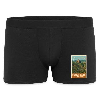 Roque Cano La Gomera - Men's Boxer Shorts - black - Front