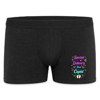 Parents-to-be Valentine's Day Gender Reveal - Men's Boxer Shorts - black - Front