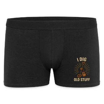 J’aime les vieilles choses Treasure Hunter Fun - Boxer Homme - noir - Devant