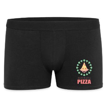 Inner Peace Pizza Yoga - Men's Boxer Shorts - black - Front