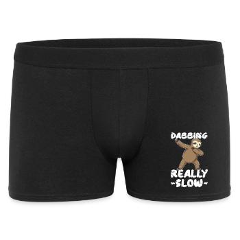 Dab sur la paresse vraiment lente - Boxer Homme - noir - Devant