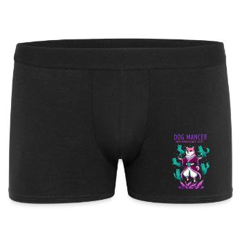 Dog Mancer Canine Wizard Raising Spirit Dogs - Men's Boxer Shorts - black - Front