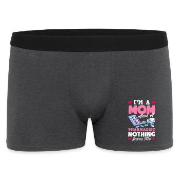 Pharmacien Technicien Pharmaceutique - Boxer Homme - charbon - Devant