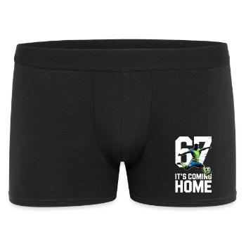 67 – Football - Boxer Homme - noir - Devant
