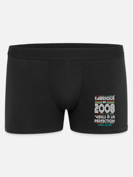 2008 – Made – Aged to perfection - Men's Boxer Shorts - black