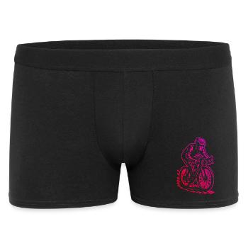 Super cadeau pour vélo de route - Boxer Homme - noir - Devant