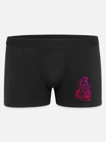 Super cadeau pour vélo de route - Boxer Homme - noir