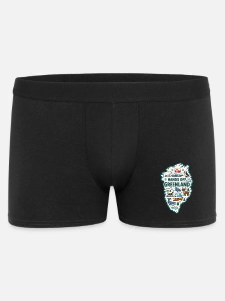 Hænderne væk fra Grønland Europa Solidaritet - Boxer Shorts til mænd - sort