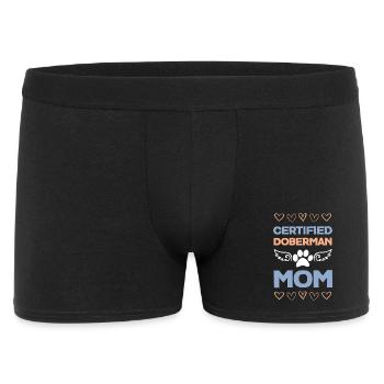 Maman Doberman certifiée - Boxer Homme - noir - Devant