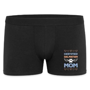Certified Dalmatian mom - Men's Boxer Shorts - black - Front