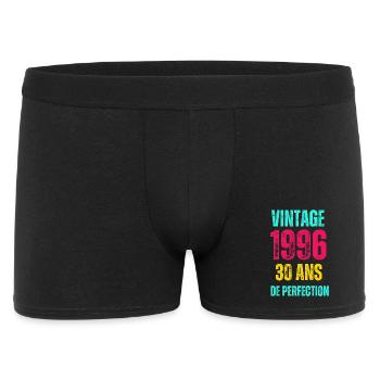 Vintage 1996: 30 Years of Perfection - Men's Boxer Shorts - black - Front