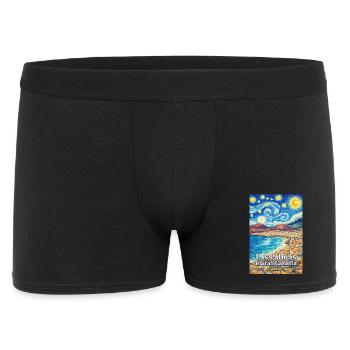 Las Palmas de Gran Canaria Spain - Men's Boxer Shorts - black - Front