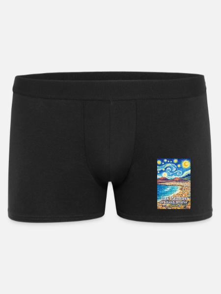 Las Palmas de Gran Canaria Spain - Men's Boxer Shorts - black